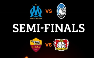 Semifinales de la Europa League: Marsella vs. Atalanta y Roma vs. Bayer Leverkusen