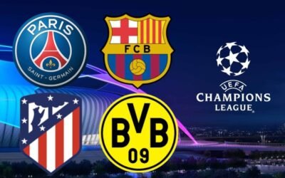 Champions League: Dortmund vs Atlético y Barcelona vs PSG en busca del pase a la semifinal