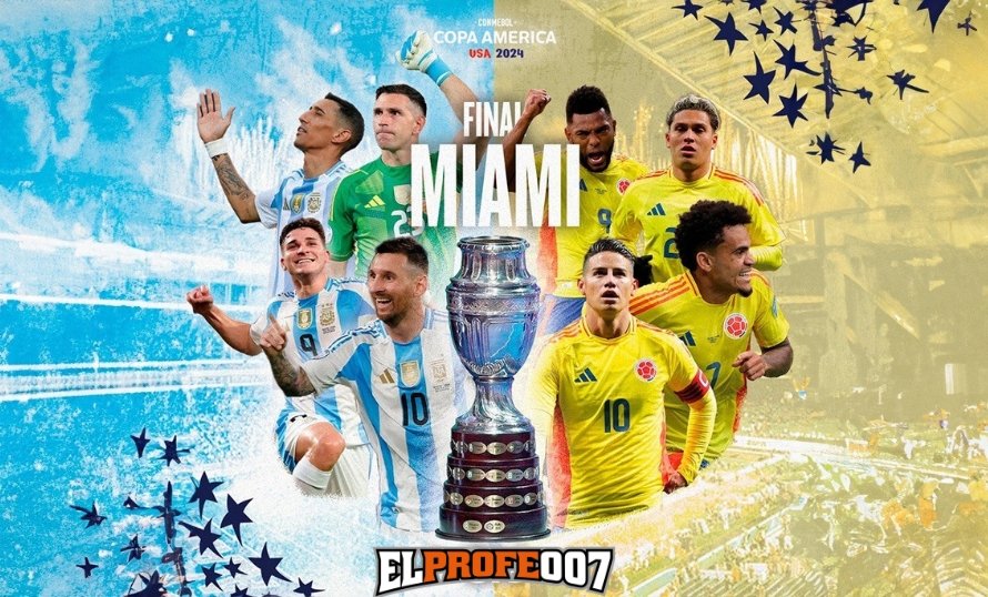 ¡Final de infarto! Argentina y Colombia definen al campeón de América