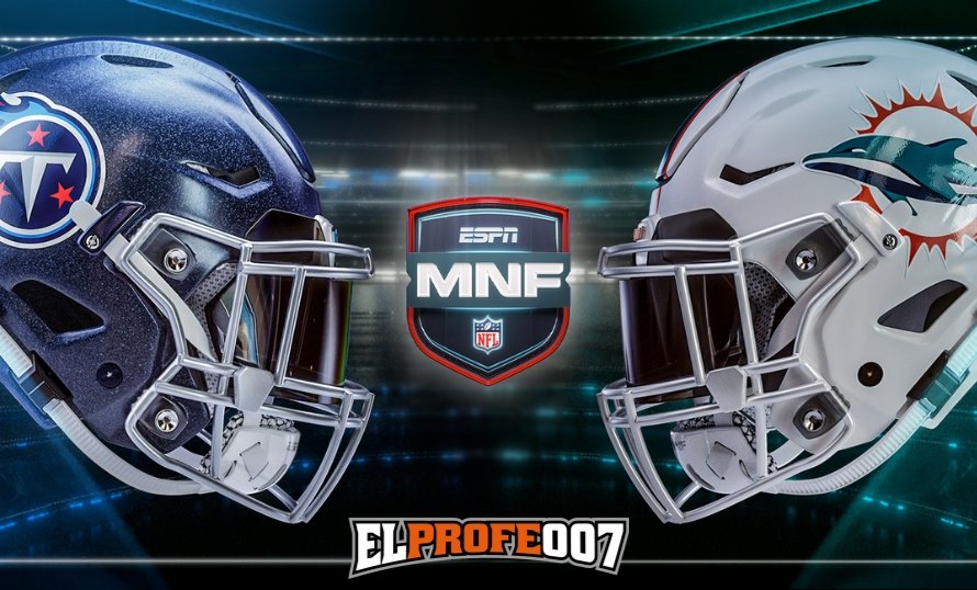 ¡Duelo crucial en Monday Night Football! Titans y Dolphins luchan por enderezar el rumbo