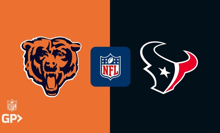 ¡Sunday Night Football de alto voltaje! Chicago Bears visitan a los Houston Texans en un duelo crucial