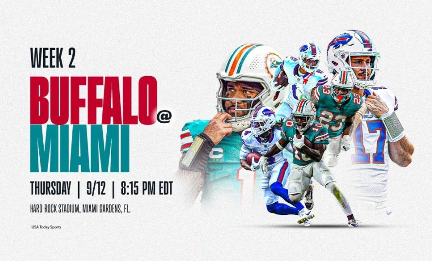 ¡Duelo en el Este! Bills vs. Dolphins: Acción de jueves por la noche en la NFL