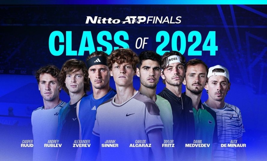 ¡ATP Finals 2024! Los mejores tenistas del mundo se enfrentan en Turín