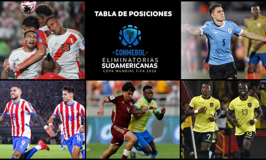 ¡Eliminatorias Sudamericanas: la tabla se mueve! ⚽ Resultados y posiciones tras la Jornada 11