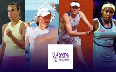 ¡WTA Finals 2024! Las mejores tenistas del mundo se citan en Riad