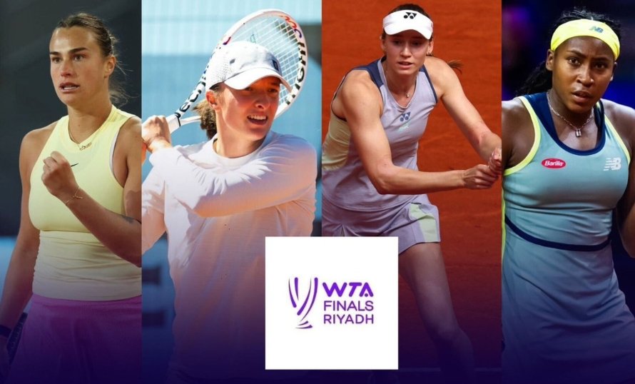 ¡WTA Finals 2024! Las mejores tenistas del mundo se citan en Riad