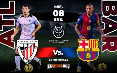 ¡Athletic Club vs FC Barcelona! ⚽ Dónde ver el partidazo de la Supercopa de España