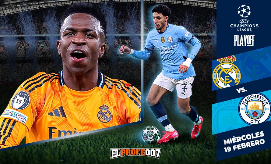 ¡Duelo de Titanes en el Bernabéu! Real Madrid vs. Manchester City definen su pase a octavos