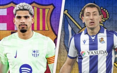 Barcelona Busca Afianzar el Liderato Ante una Real Sociedad Ambiciosa en el Estadio Olímpico Lluís Companys