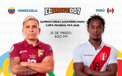 ¡Final Anticipada! Venezuela y Perú se Juegan el cupo al Repechaje en Maturín: Un Choque Decisivo por el Mundial 2026
