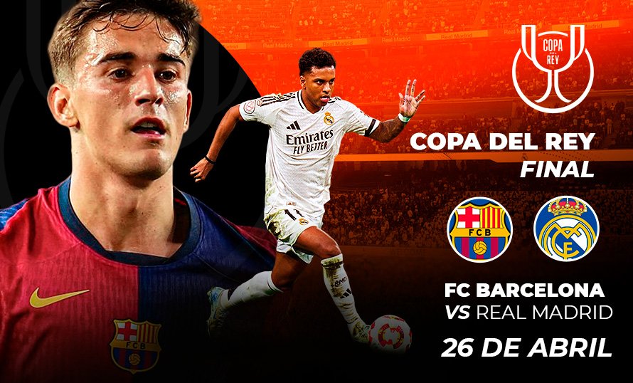 ¡El Clásico por la Copa! Barcelona y Real Madrid se Citan en la Final por la Gloria