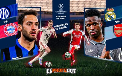UEFA Champions League: Se definen los partidos de vuelta de cuartos de final, este Miercoles con estos partidazos