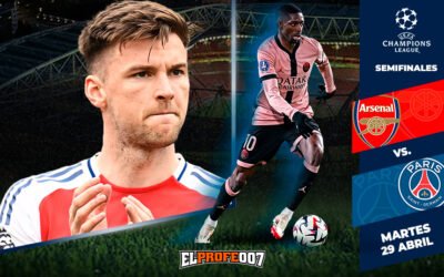Champions League: Arsenal Recibe al PSG en un Duelo de Semifinales con Sed de Gloria