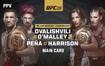 Merab vs. Sugar y Peña vs. Harrison: UFC 316 Pone en Juego Dos Títulos