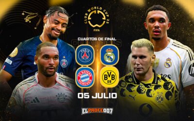 Mundial de Clubes 2025: ¡Sábado de Gigantes! PSG vs. Bayern Múnich y Real Madrid vs. Borussia Dortmund por el Pase a Semifinales