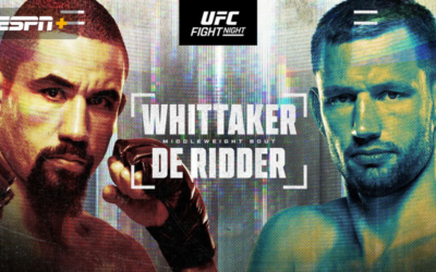 UFC Abu Dhabi: ¡Batalla de Estilos! Robert Whittaker vs. Reinier de Ridder por la Cima Mediana