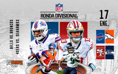 NFL Playoffs: ¡Guerra Divisional! Bills vs. Broncos y el Clásico del Oeste abren el Sábado 🏈⛓️