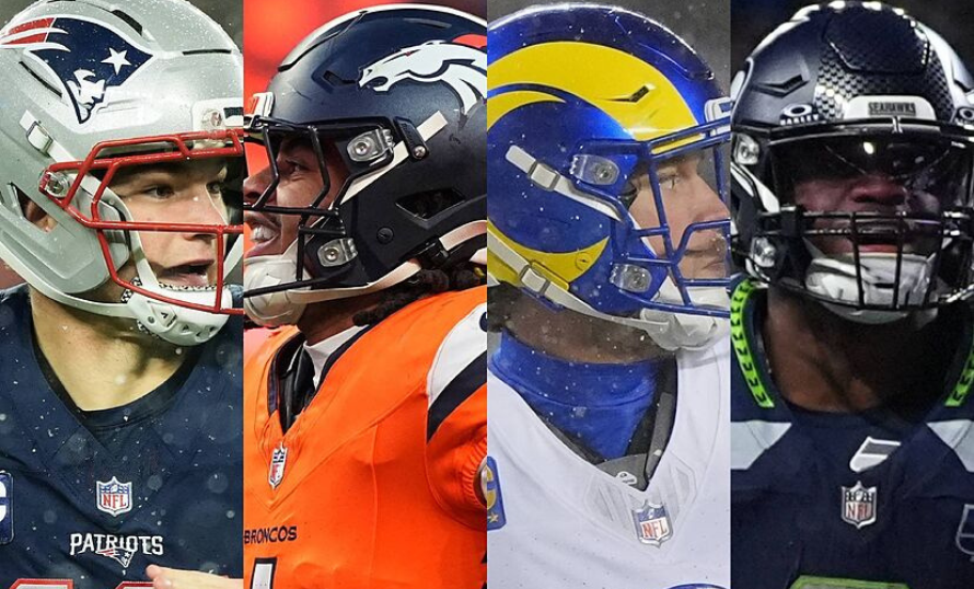 NFL: ¡Domingo de Campeones! Patriots, Broncos, Rams y Seahawks por el pase al Super Bowl LX 🏈🔥
