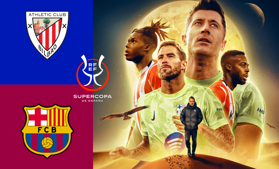 Supercopa de España: ¡Barça a defender el trono ante un Athletic herido en Yeda! 🏆