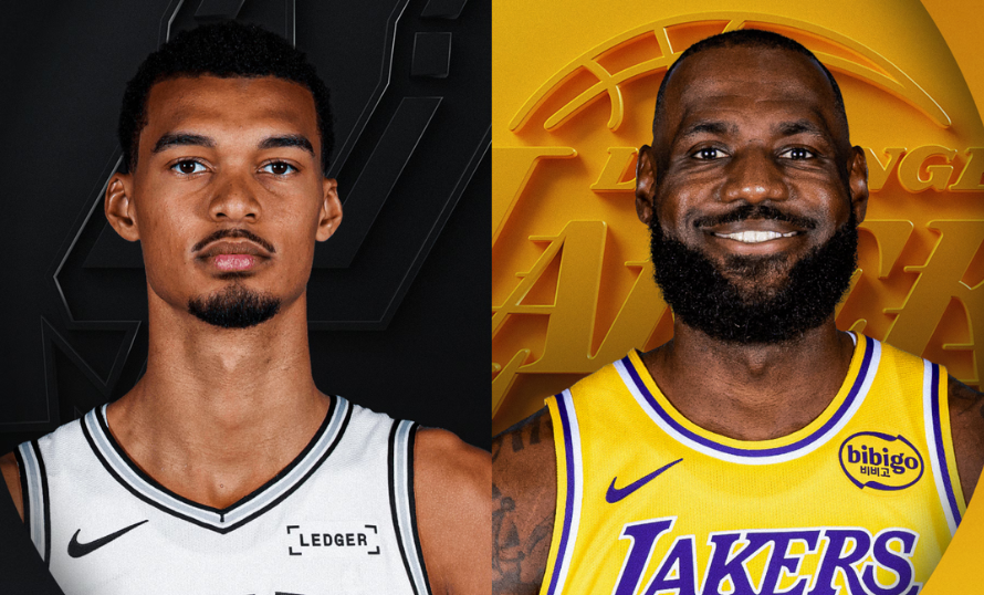 NBA Hoy: ¡Duelo de Titanes en el Crypto.com Arena! LeBron y Wemby se roban el show 🏀🔥👑