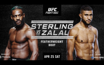 UFC VEGAS 116: ¡Guerra en el Apex! Sterling busca el camino al oro ante la sensación Zalal 🥊🔥🇺🇸