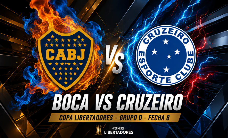 COPA LIBERTADORES: ¡Boca se juega la vida ante Cruzeiro en La Bombonera! 🏆🔥⚽️